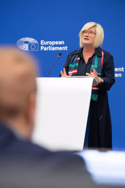 Fotografia 6: Press briefing Patriots for Europe