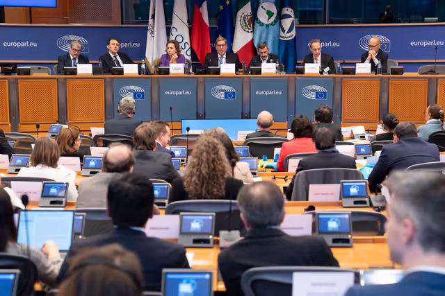 Photo 18 : EuroLat - Joint opening session of the four standing committees