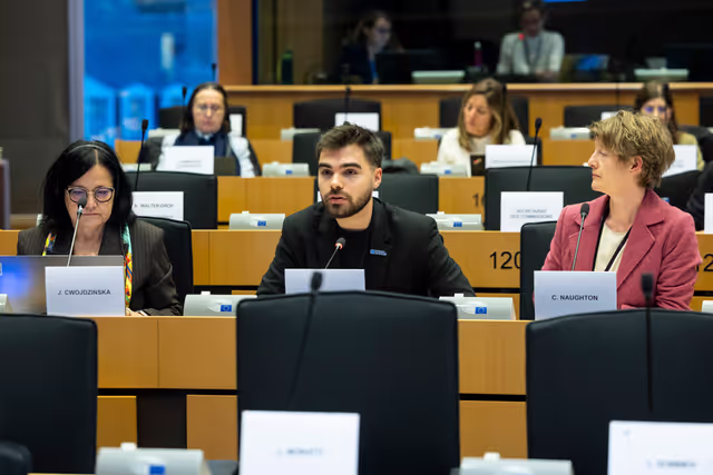 Fotografie 7: EMPL HOUS - Public Hearing ' Inclusive Housing for All: Accessibility, Disability Rights, Vulnerable Groups and social inclusion in EU Housing Policy '