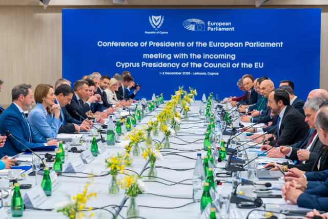EP Conference of Presidents meets with the incoming Cypriot Presidency of the EU Council - Meeting with the Cypriot Government
