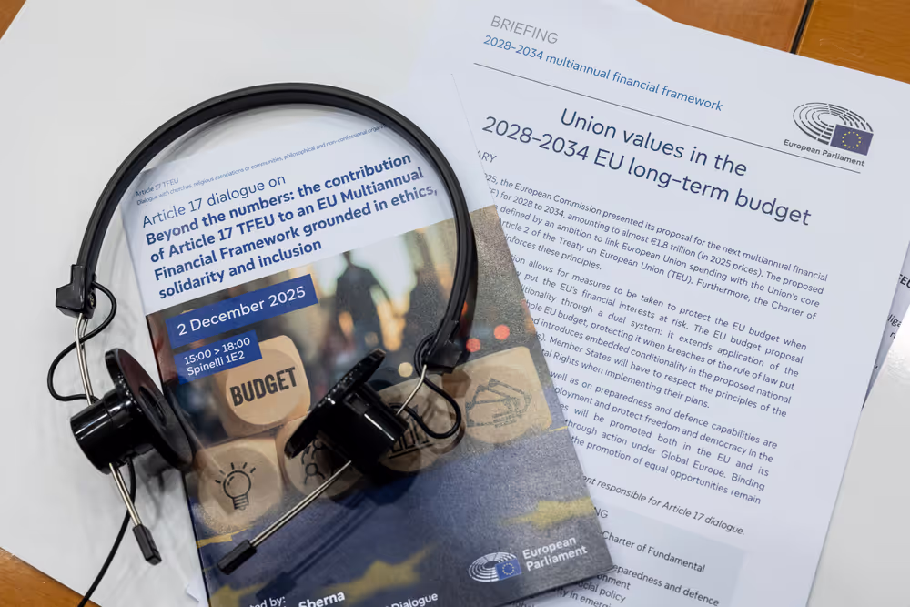 Article 17 TFEU to an EU Multiannual Financial Framework grounded in ethics, solidarity and inclusion