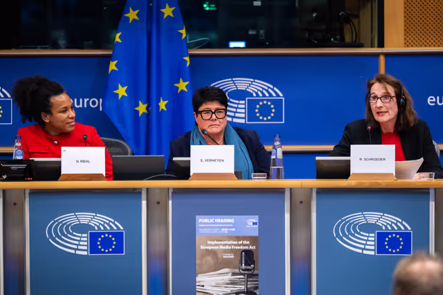 Снимка 1: CULT - Public hearing on Implementation of the European Media Freedom Act