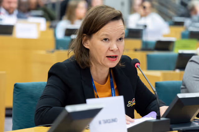 Photo 12: DEVE - Exchange of views with Commissioner Lahbib on the forthcoming Communication on Humanitarian Aid