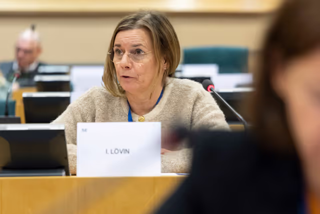 Photo 6: DEVE - Exchange of views with Commissioner Lahbib on the forthcoming Communication on Humanitarian Aid