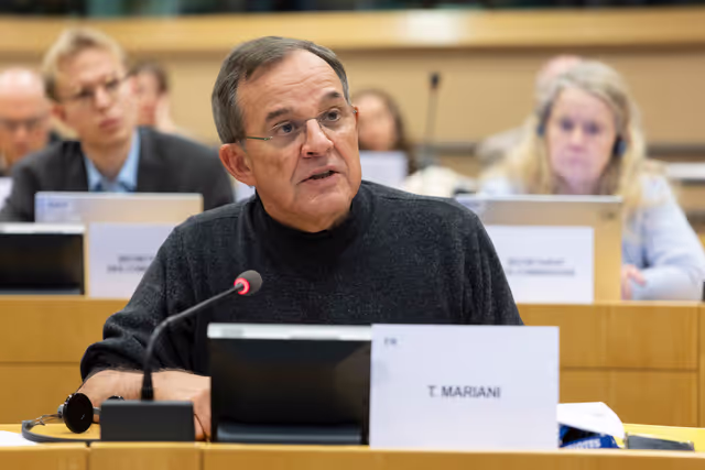 Photo 2: DEVE - Exchange of views with Commissioner Lahbib on the forthcoming Communication on Humanitarian Aid