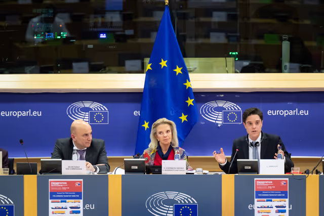 Fotografie 1: TRAN.- Presentation of a study: Accompanying expertise on the Combined Transport Directive