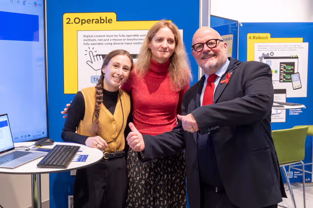 Foto 6: Digital Accessibility Day exhibition