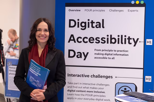 Foto 5: Digital Accessibility Day exhibition