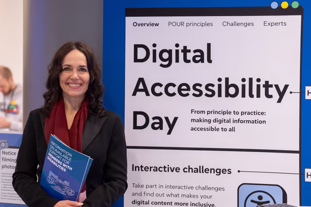 Foto 4: Digital Accessibility Day exhibition