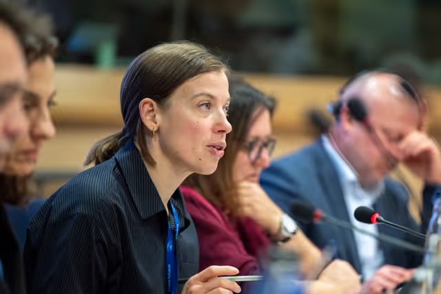 Nuotrauka 25: HOUS EMPL - Joint public hearing '' Skills Shortages in EU Construction: Addressing Workforce Challenge to Boost Housing Supply ''