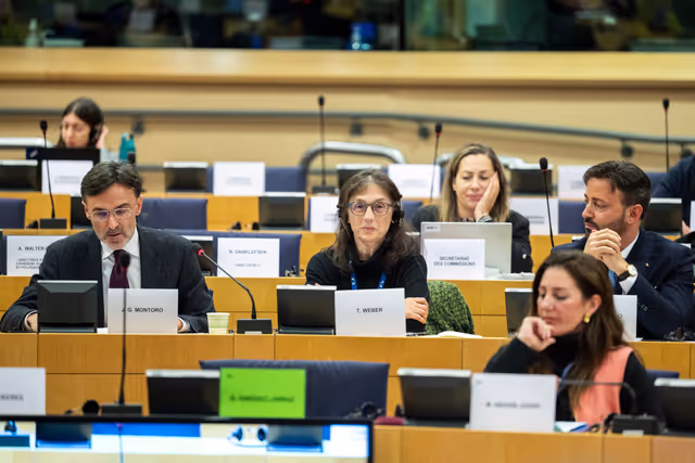 Nuotrauka 12: HOUS EMPL - Joint public hearing '' Skills Shortages in EU Construction: Addressing Workforce Challenge to Boost Housing Supply ''