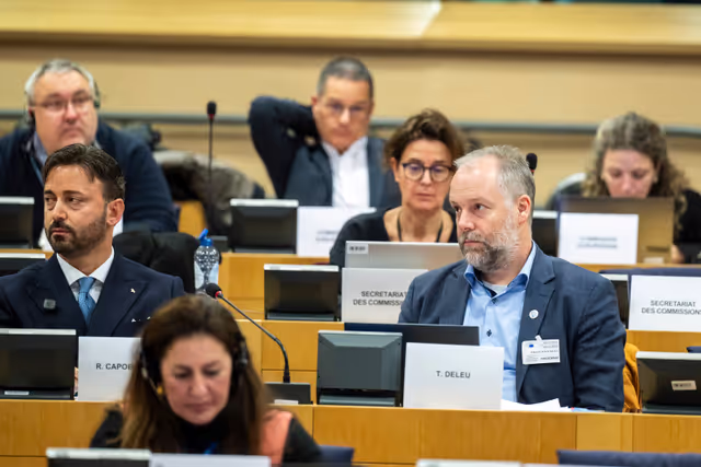 Nuotrauka 6: HOUS EMPL - Joint public hearing '' Skills Shortages in EU Construction: Addressing Workforce Challenge to Boost Housing Supply ''