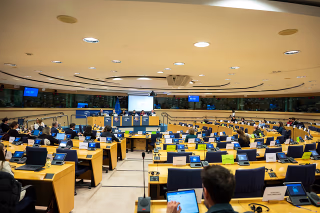 Nuotrauka 23: HOUS EMPL - Joint public hearing '' Skills Shortages in EU Construction: Addressing Workforce Challenge to Boost Housing Supply ''