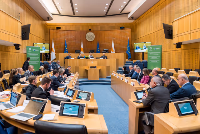 Fotografie 16: EP Conference of Presidents meets with the incoming Cypriot Presidency of the EU Council - Meeting with Annita DEMETRIOU, President of the House of Representatives of Cyprus and the Leaders and Representatives of the Political Parties