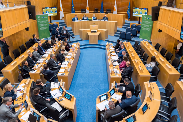 Fotografie 14: EP Conference of Presidents meets with the incoming Cypriot Presidency of the EU Council - Meeting with Annita DEMETRIOU, President of the House of Representatives of Cyprus and the Leaders and Representatives of the Political Parties