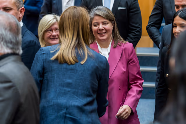 Fotografie 2: EP Conference of Presidents meets with the incoming Cypriot Presidency of the EU Council - Meeting with Annita DEMETRIOU, President of the House of Representatives of Cyprus and the Leaders and Representatives of the Political Parties