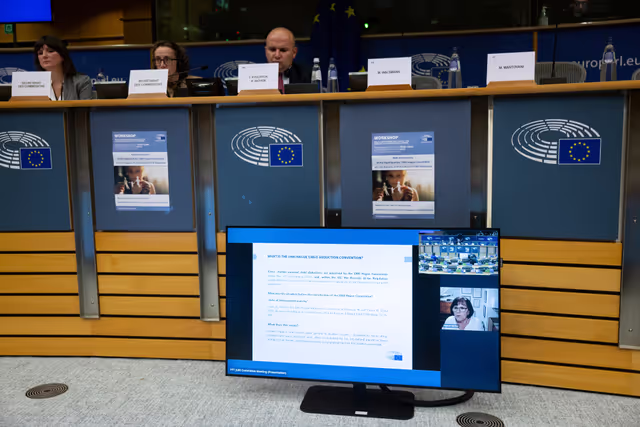 Photo 13: JURI - Workshop on the 45th Anniversary of the Signing of the 1980 Hague Convention on Civil Aspects of International Child Abduction