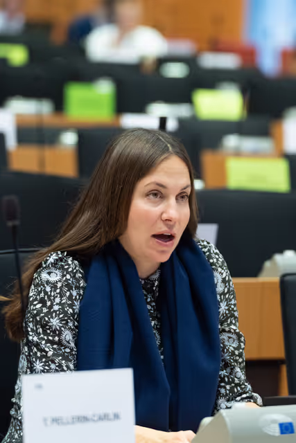 Foto 10: ITRE - Structured dialogue with Henna Virkkunen, Executive Vice-President for Tech Sovereignty, Security and Democracy, on Digital package