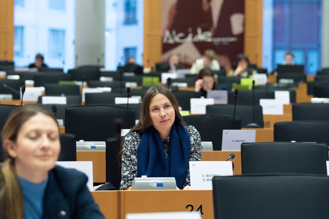 Foto 9: ITRE - Structured dialogue with Henna Virkkunen, Executive Vice-President for Tech Sovereignty, Security and Democracy, on Digital package