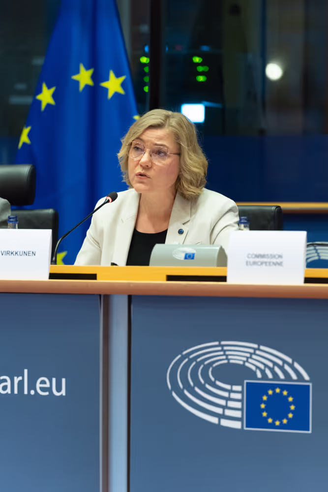 ITRE - Structured dialogue with Henna Virkkunen, Executive Vice-President for Tech Sovereignty, Security and Democracy, on Digital package