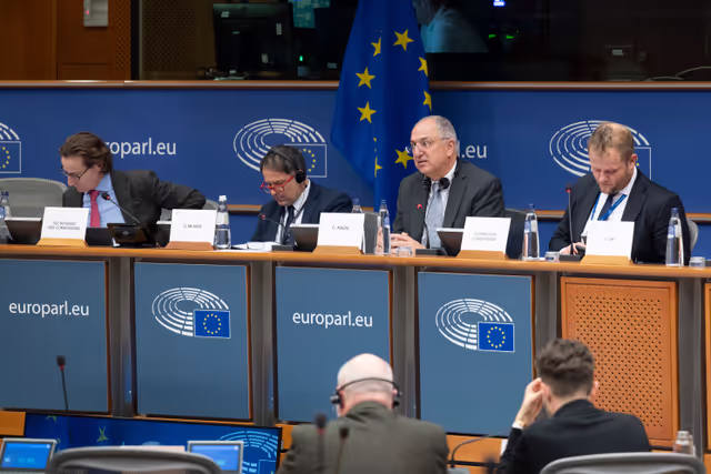 Photo 19: PECH - Presentation by Costas Kadis, Commissioner for Fisheries and Oceans of the Annual Progress Report on Simplification, Implementation and Enforcement