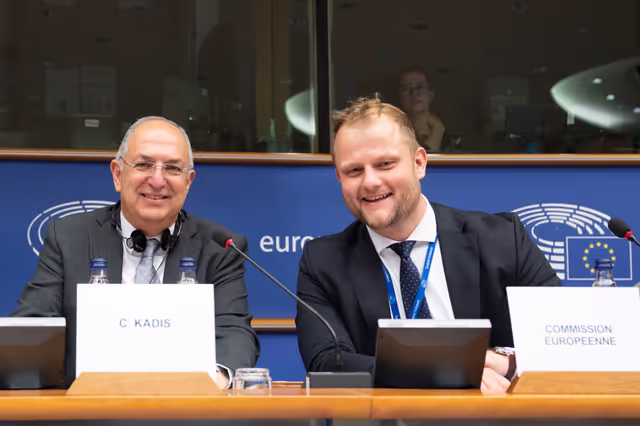 Photo 23: PECH - Presentation by Costas Kadis, Commissioner for Fisheries and Oceans of the Annual Progress Report on Simplification, Implementation and Enforcement