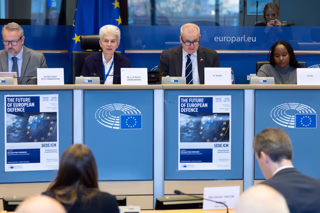 Nuotrauka 39: SEDE Interparliamentary Committee - The Future of European Defence