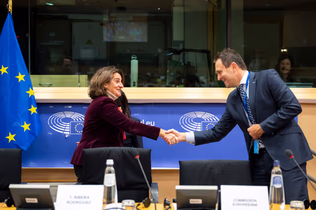 Photo 30: ECON - Structured Dialogue with Teresa Ribera, Executive Vice-President of the European Commission for a Clean, Just and Competitive