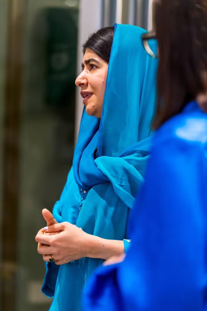 Roberta METSOLA, EP President meets with Malala YOUSAFZAI, 2014 Nobel Peace Prize Laurea