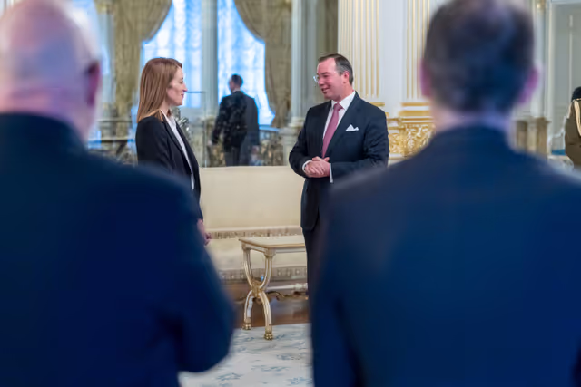 Bureau Away Days - Audience with HRH Grand Duke Guillaume of Luxembourg