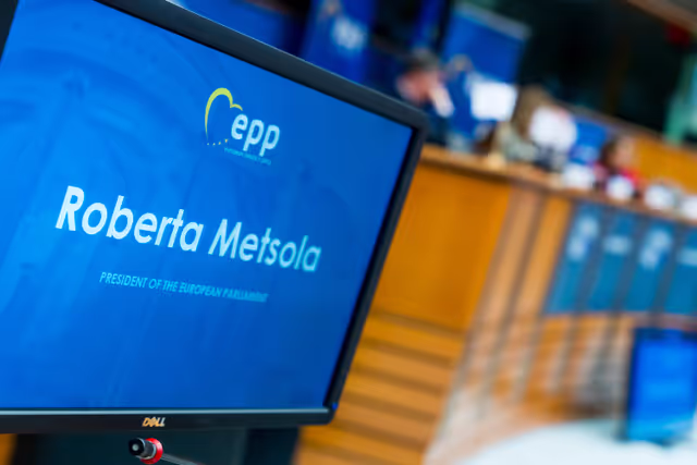 Fotografia 3: Roberta METSOLA, EP President addresses the EPP Political Assembly