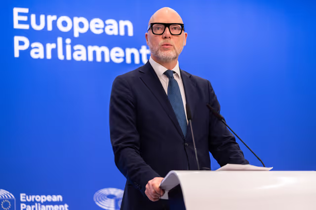 Fotografie 10: Press conference on trilogue deal on simplified sustainability reporting and due diligence requirements