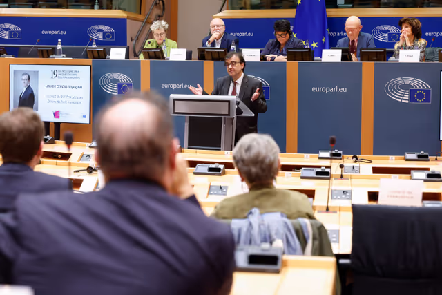 Fotografie 27: European Book Prize ceremony