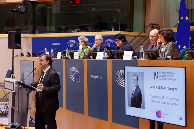 Fotografie 25: European Book Prize ceremony