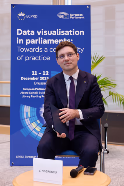 Fotografie 46: EPRS-ECPRD joint seminar on data visualisation for all four Areas of Interest