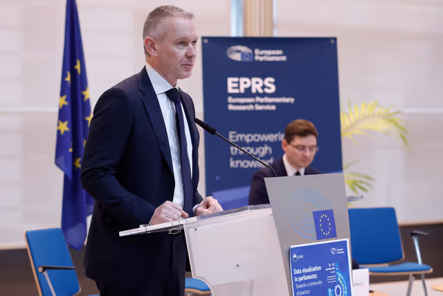 Fotografie 43: EPRS-ECPRD joint seminar on data visualisation for all four Areas of Interest