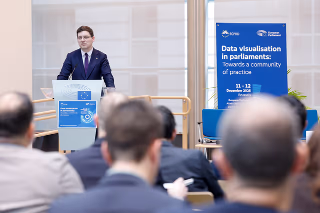 Fotografie 37: EPRS-ECPRD joint seminar on data visualisation for all four Areas of Interest