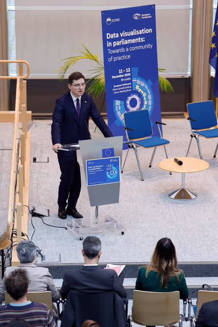 Fotografie 34: EPRS-ECPRD joint seminar on data visualisation for all four Areas of Interest