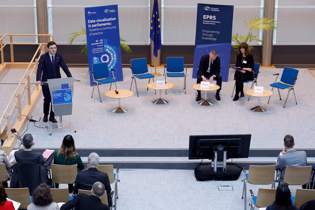 Fotografie 32: EPRS-ECPRD joint seminar on data visualisation for all four Areas of Interest