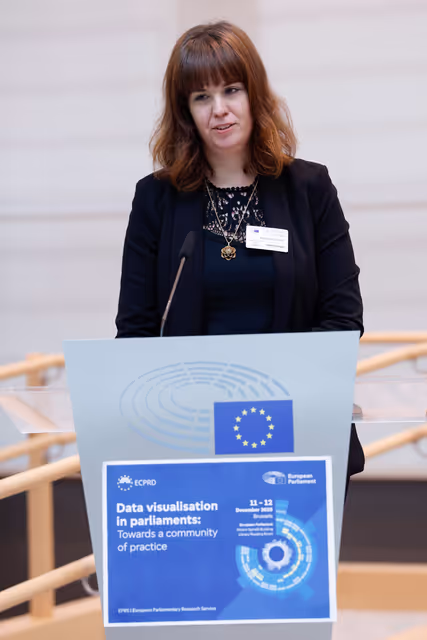 Fotografie 22: EPRS-ECPRD joint seminar on data visualisation for all four Areas of Interest