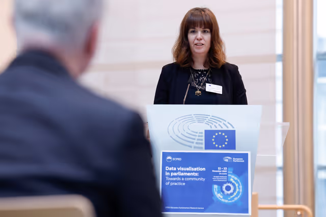 Fotografie 21: EPRS-ECPRD joint seminar on data visualisation for all four Areas of Interest