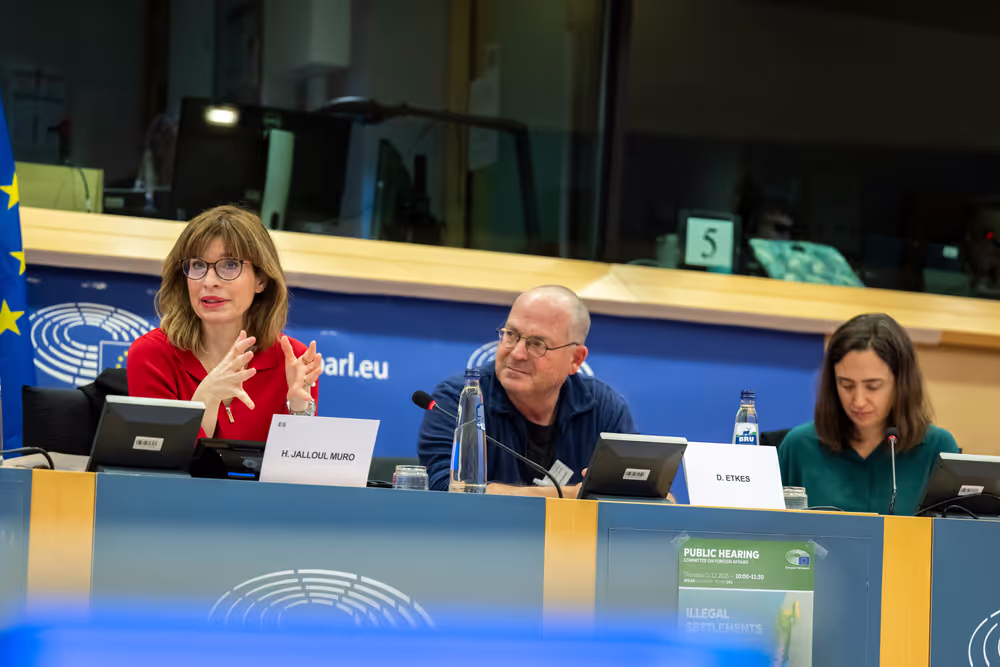 AFET - Public hearing on illegal settlements in the West Bank