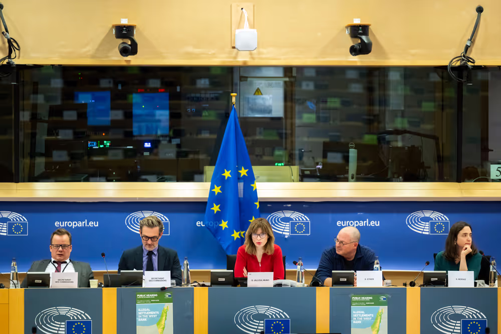 AFET - Public hearing on illegal settlements in the West Bank