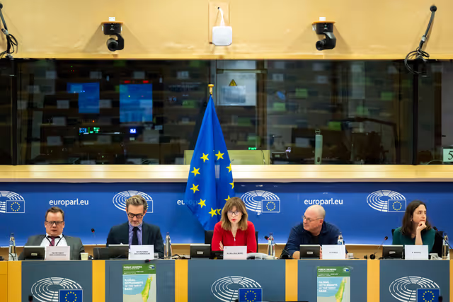 Fotografie 26: AFET - Public hearing on illegal settlements in the West Bank