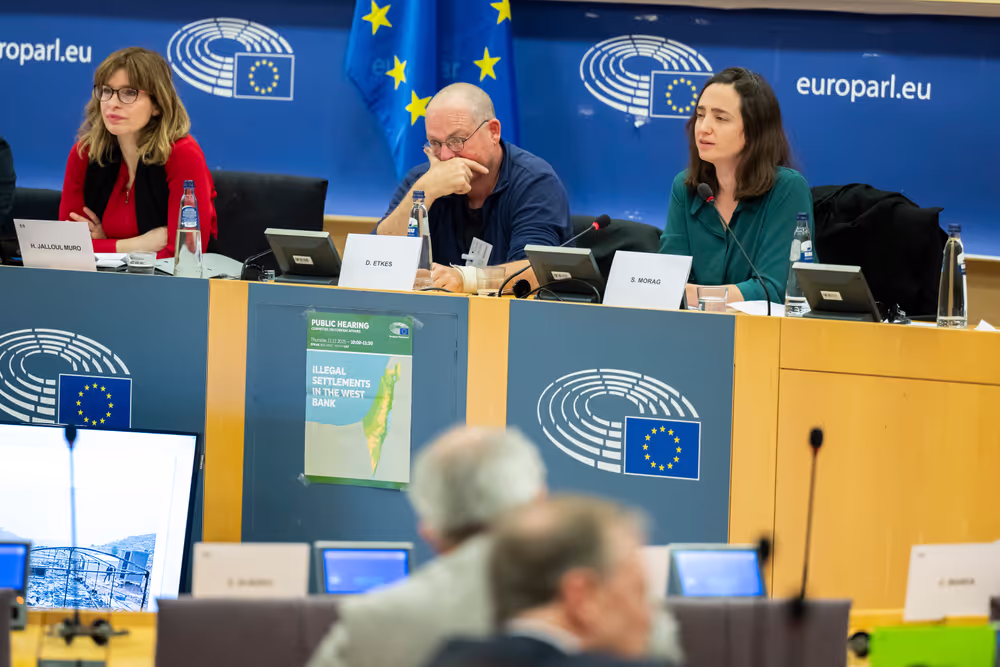 AFET - Public hearing on illegal settlements in the West Bank