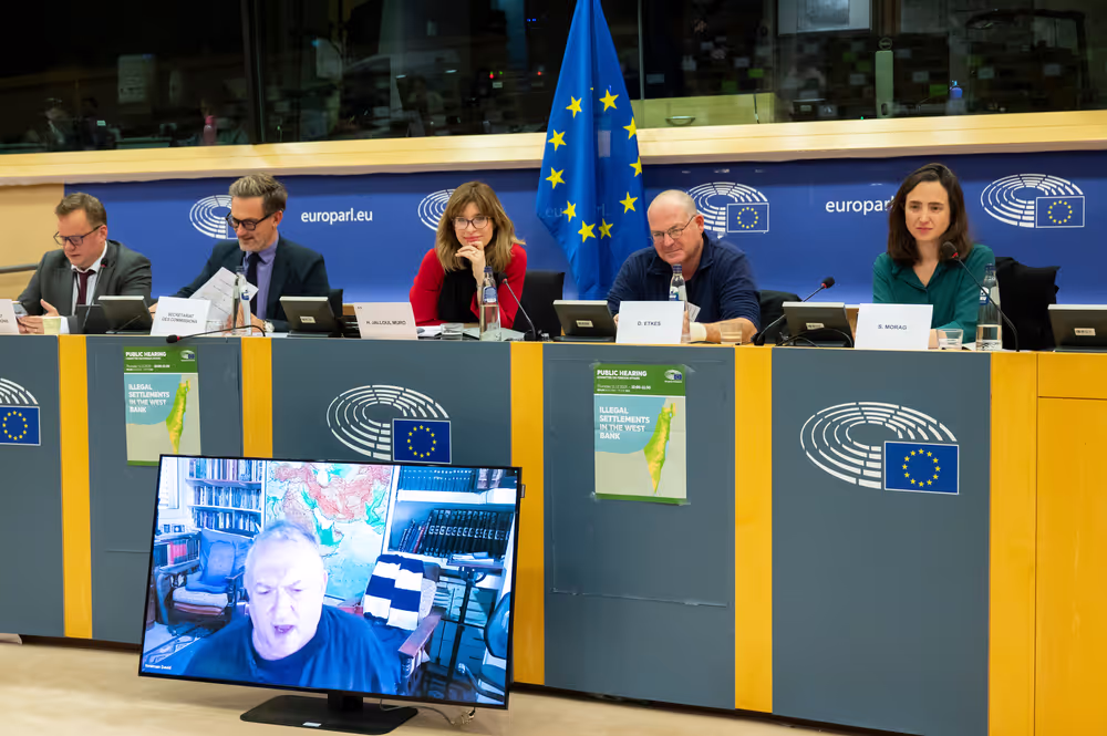 AFET - Public hearing on illegal settlements in the West Bank