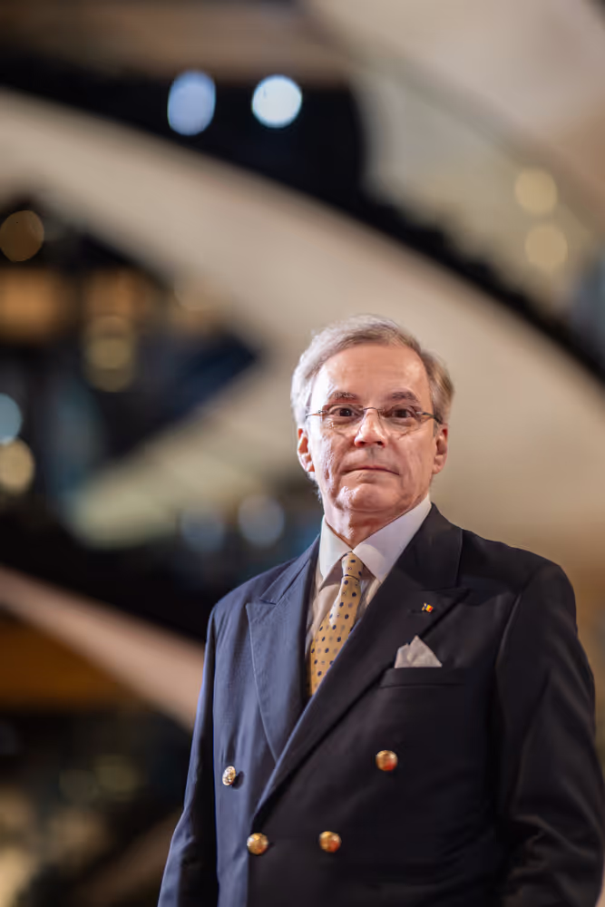 Serban Dimitrie STURDZA in the EP in Strasbourg