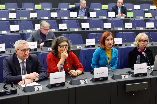 Foto 26: AFET DEVE DROI - Exchange of views with the 2025 Sakharov Prize Laureates