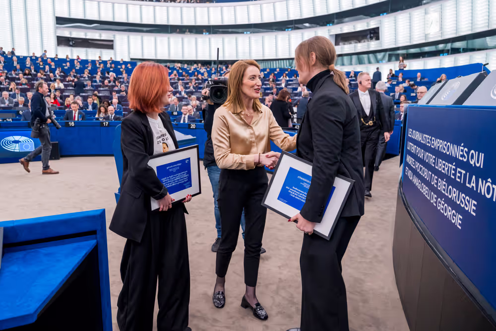 EP Plenary session - Award of the 2025 Sakharov Prize