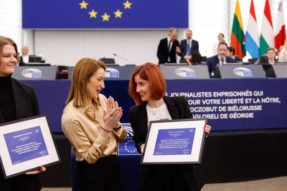 EP Plenary session - Award of the 2025 Sakharov Prize